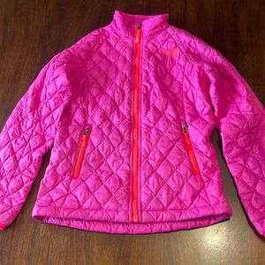 The North Face Girls’ Thermoball size M 10/12 Pink Orange Jacket GUC